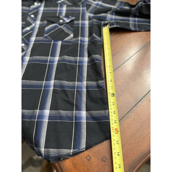 Vintage 80's‎ Wrangler Western Shirt XL USA Made Used - Picture 4 of 7